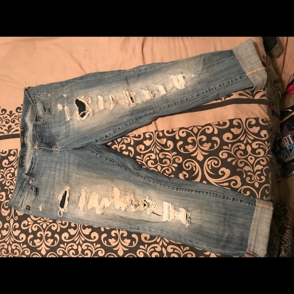 Two pairs of Torrid boyfriend capris - Picture 5 of 5